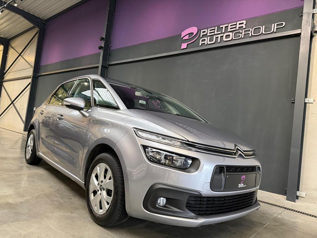 Citroen C4 SpaceTourer 1.2 Benzine Automaat GPS, Autos, Citroën, 0 kg, Argent ou Gris, Achat, Euro 6