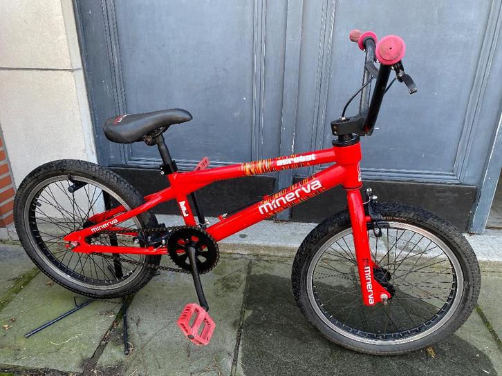 BMX - zo goed als nieuw!, Fietsen en Brommers, Fietsen | Crossfietsen en BMX, Zo goed als nieuw, Aluminium, Stuur 360° draaibaar