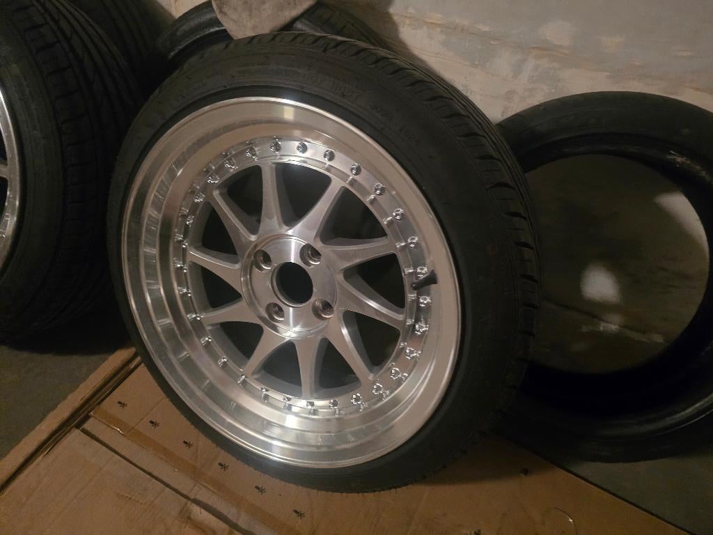 Jantes JR26 4x100  16 pouces, Autos : Pièces & Accessoires, Pneus & Jantes, Jante(s), Pneus été, 16 pouces, 195 mm, Véhicule de tourisme