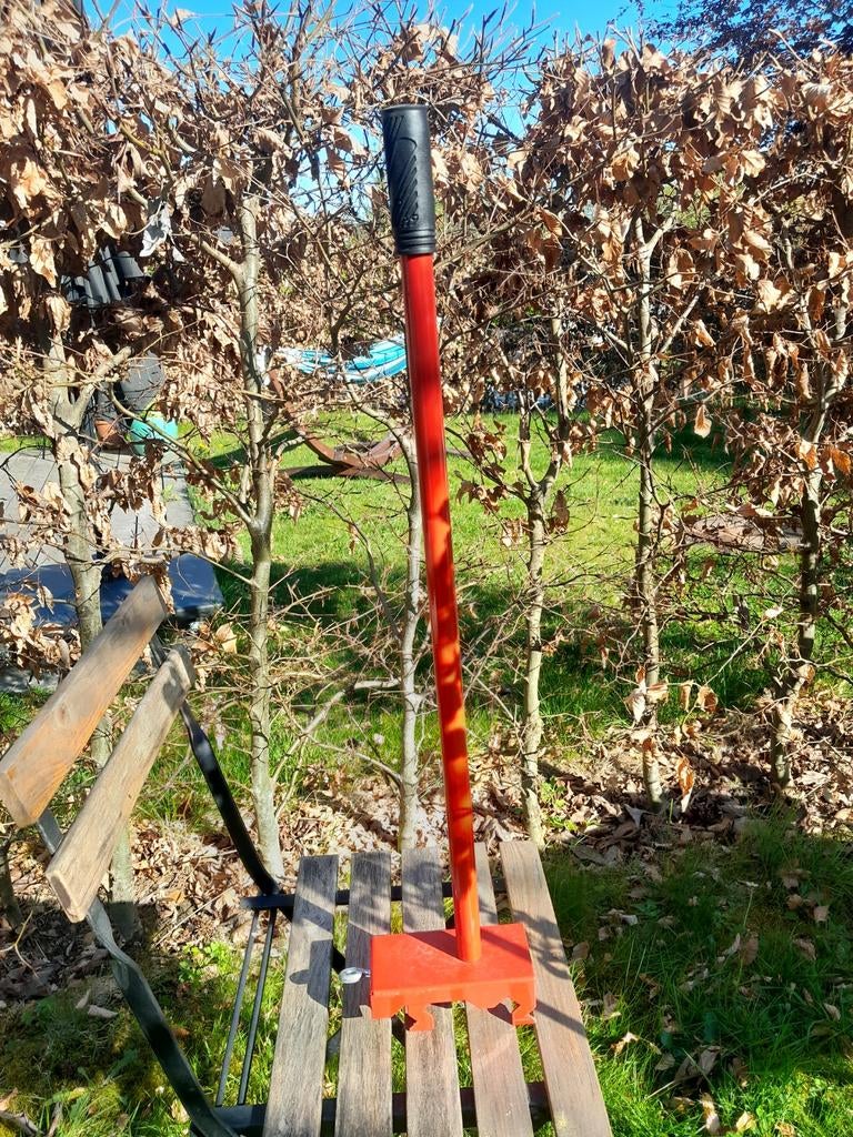 Duwstang voor kinderfiets., Ophalen, Zo goed als nieuw