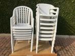 alles samen 48€ voor 13 stoelen met tafel, Enlèvement, Synthétique, Empilable