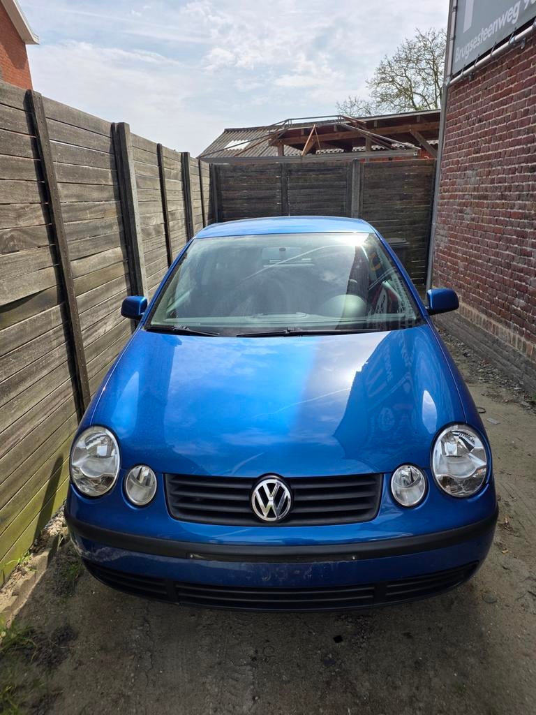 Volkswagen polo, Stof, Zwart, 4 cilinders, Blauw