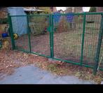 Dubbele tuinpoorten nieuw, einde reeks, Jardin & Terrasse, Portes de jardin, Neuf, Enlèvement ou Envoi, Portail battant, 150 à 200 cm