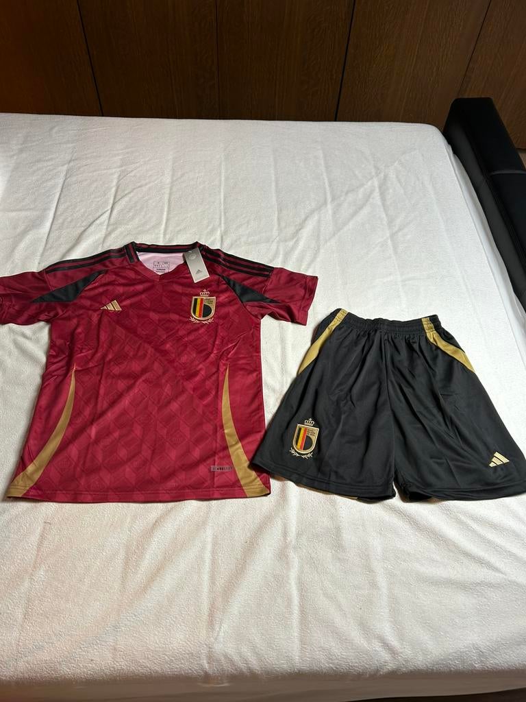 België Voetbal Set Tenu - NIEUW!, Maat M, Ophalen, Nieuw, Set