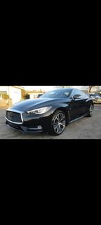 INFINITI Q60, Auto's, Infiniti, Zwart, Zwart, Leder, USB