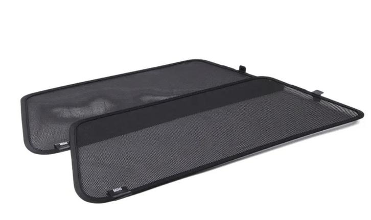 Zonneschermen Sunshades 2 dlg. achter ramen Mini serie R50 R, Auto-onderdelen, Ruiten en Toebehoren, Mini, Nieuw, Ophalen of Verzenden