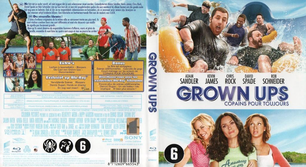 copains pour toujours (grown ups) (blu-ray) neuf, Enlèvement ou Envoi, Comme neuf, Autres genres
