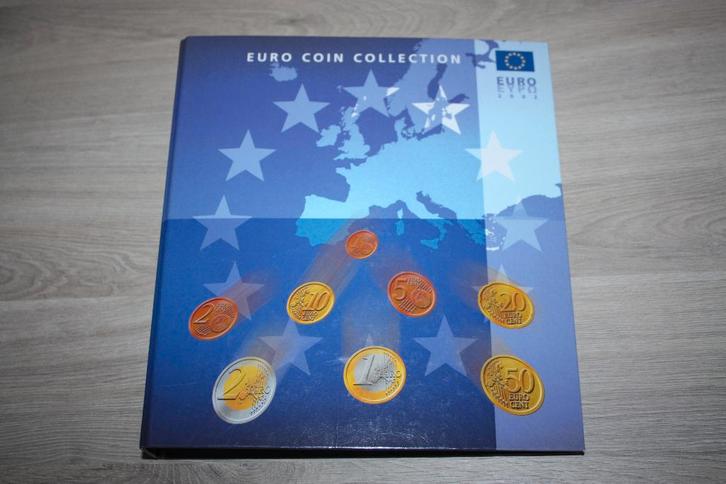 Kaft euro coin collection 2002 , lege map. 12 landen, Postzegels en Munten, Munten | Europa | Euromunten, Overige waardes, Overige landen