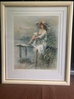 Litho van kunstenaar Willem Haenaerts, Antiek en Kunst, Ophalen