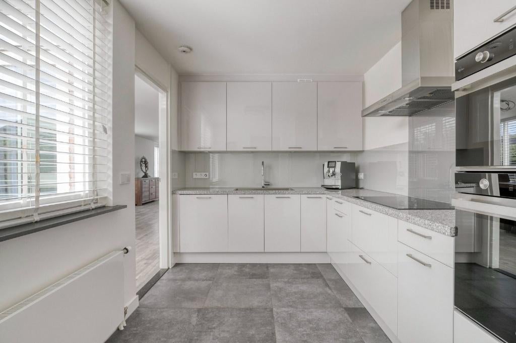 moderne design hoekkeuken – wit hoogglans GEDEMONTEERD, Maison & Meubles, Cuisine | Cuisines complètes, Comme neuf, Cuisine d'angle