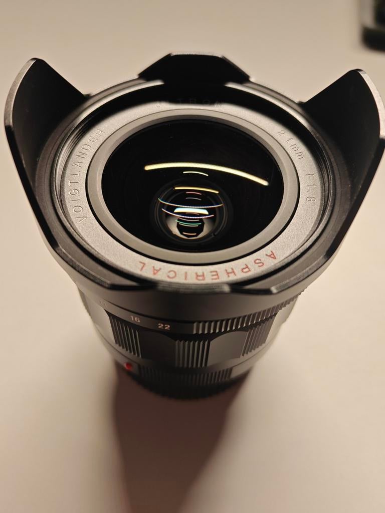 Voigtlander 21mm Ultron F1.8 M-Mount, Enlèvement, Comme neuf, Objectif grand angle