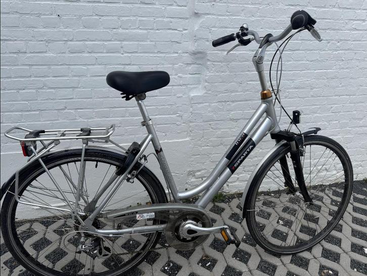 Stadsfiets Sparta, Fietsen en Brommers, Fietsen | Dames | Damesfietsen, Zo goed als nieuw, Sparta, Versnellingen, 53 tot 56 cm