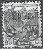 Zwitserland 1936 - Yvert 297 - Seealpmeer en Santisberg (ST), Postzegels en Munten, Verzenden, Gestempeld