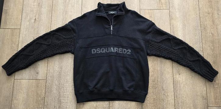 100% ORIGINELE Dsquared2 trui maat XL, Kleding | Heren, Truien en Vesten, Nieuw, Maat 56/58 (XL), Zwart, Ophalen of Verzenden