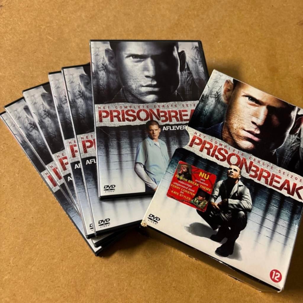 Prison Break - Seizoen 1, Enlèvement ou Envoi, Comme neuf, Action, Coffret