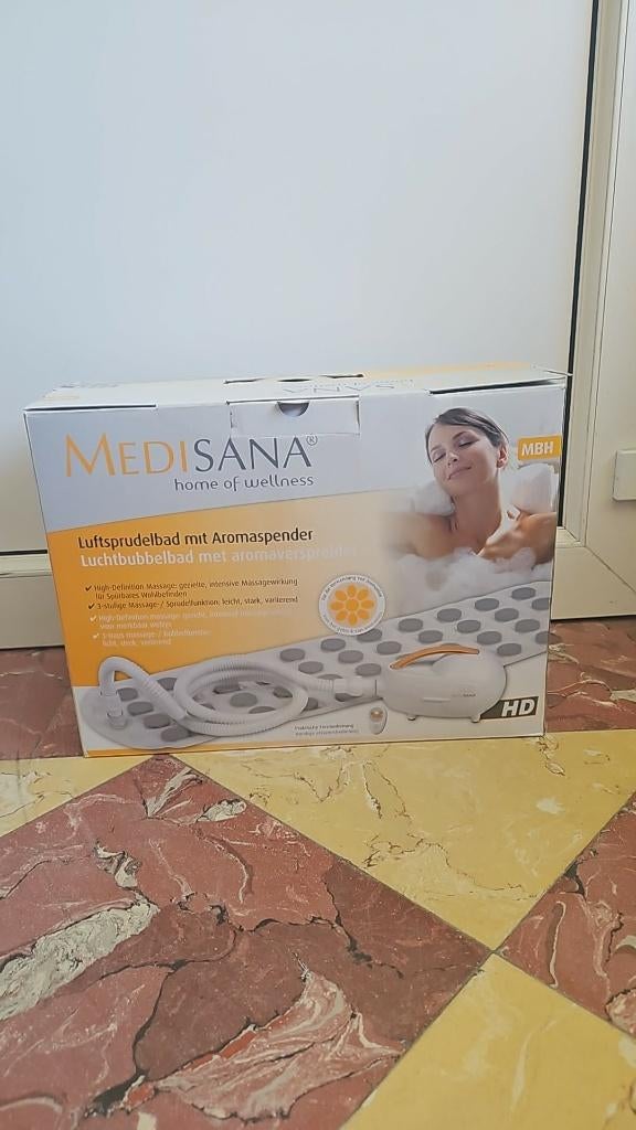 Medisana MBH luchtbubbelbad, Ophalen