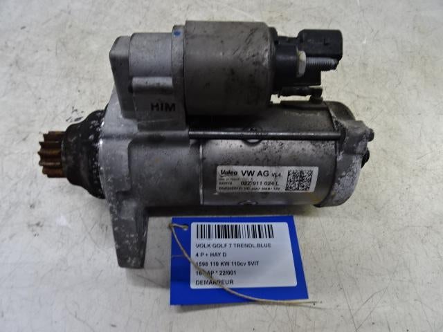 DÉMARREUR Volkswagen Golf VII (AUA) (02Z911024L), Autos : Pièces & Accessoires, Volkswagen, Mevr. I. Hauben, Utilisé, Rue de l'Espoir 34 34
4030  GRIVEGNÉE, BE