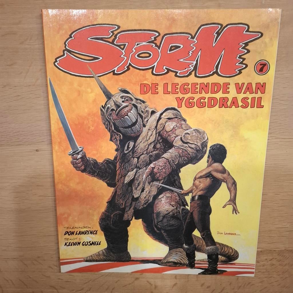 Storm n7 de legende van yggdrasil (1990), Ophalen