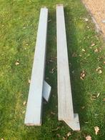 Meranti houten balken, Tuin en Terras, Ophalen, Gebruikt, Hardhout, 250 cm of meer