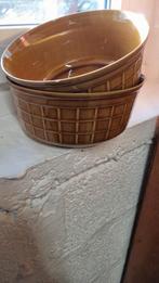 Deux plats neufs céramique  vernises, Antiquités & Art, Enlèvement