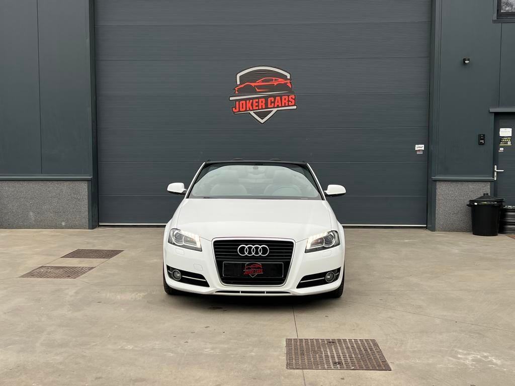 Audi A3 Cabriolet 2.0 TDi Ambition S line ZetelVerw., Autos, Cuir, Euro 5, Achat, Airbags