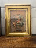 Nature morte aux fleurs – signé – 49 x 60 cm, Antiquités & Art, Enlèvement ou Envoi