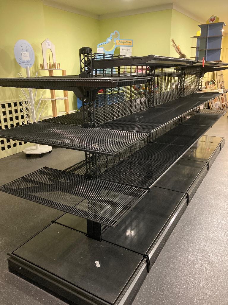 Gondel rek, Zakelijke goederen, Kantoor en Winkelinrichting | Magazijn, Stelling en Opslag, Ophalen