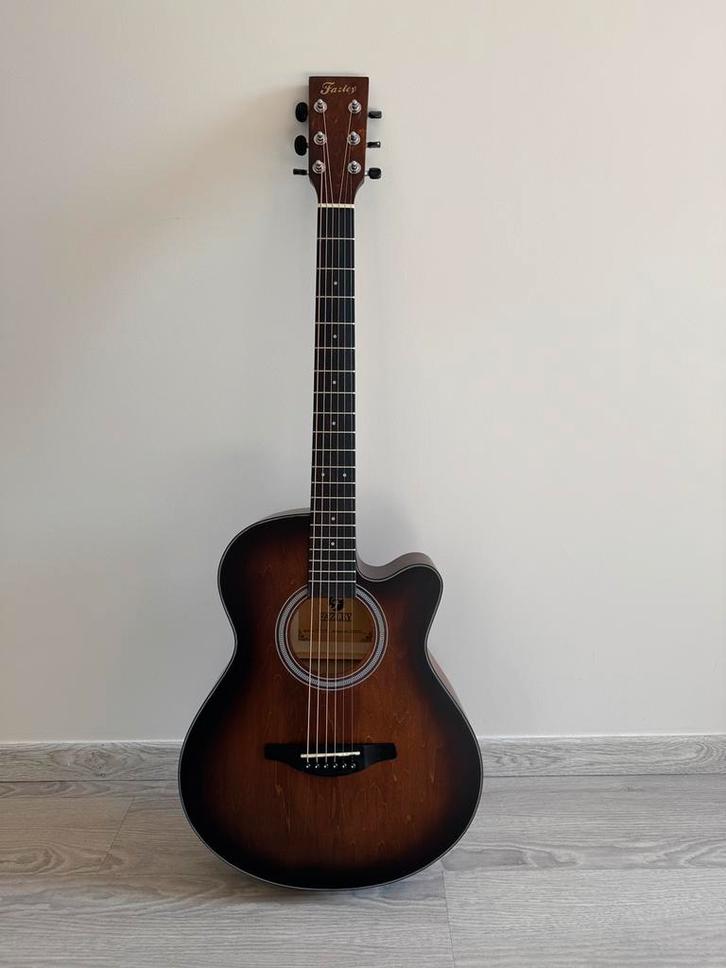Guitare acoustique Fazely + housse, Musique & Instruments, Instruments à corde | Guitares | Basses, Neuf, Acoustique, 6 cordes