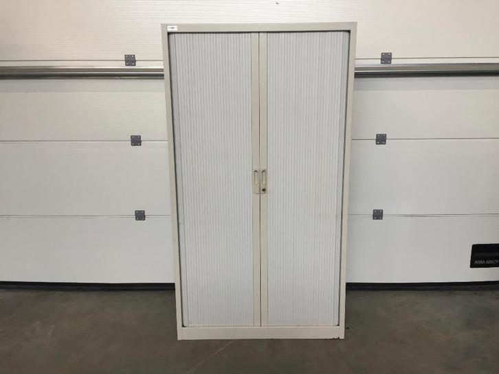 (140) Metalen rolluikkast met leggers, Zakelijke goederen, Kantoor en Winkelinrichting | Kantoorartikelen, Gebruikt, Ophalen