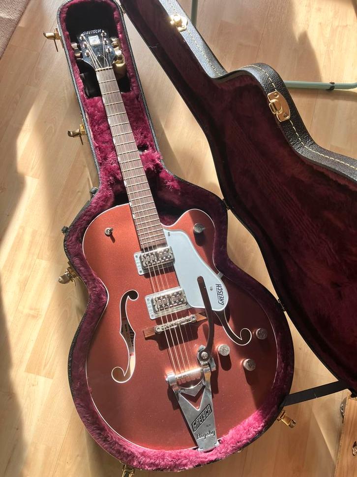 Gretsch Anniversary G6118 Players Edition, Muziek en Instrumenten, Snaarinstrumenten | Gitaren | Elektrisch, Zo goed als nieuw