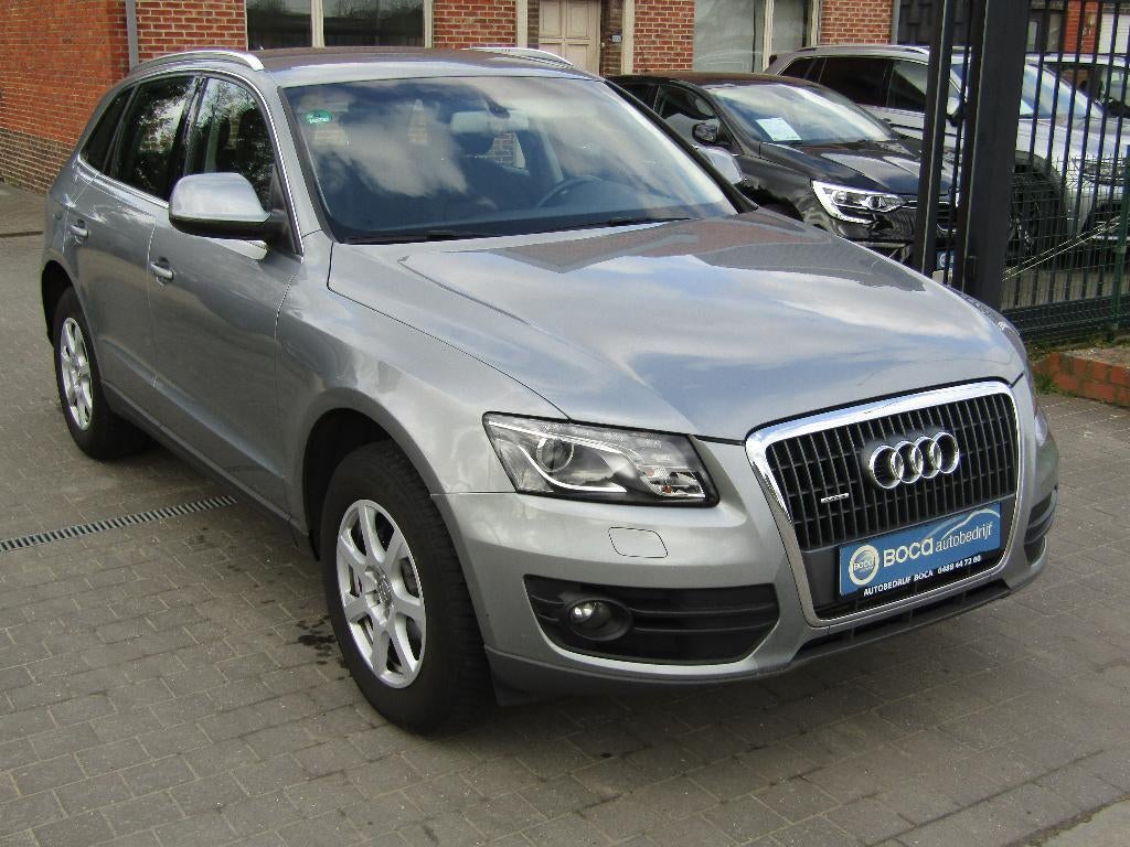 Audi Q5 2.0 TDI Quattro, Auto's, Voorwielaandrijving, Euro 5, Zwart, 4 cilinders