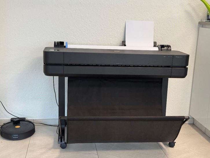 HP Plotter T630 DesignJet, Computers en Software, Printers, Zo goed als nieuw, Printer, Inkjetprinter, Kleur printen, Zwart-en-wit printen