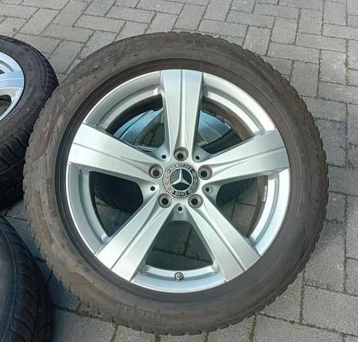 Winterbanden velgen alu Mercedes C W206 17inch TPMS 5mm ❄️, Autos : Divers, Tuning & Styling, Enlèvement
