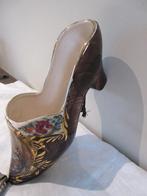 Oude BEQUET Quaregnon schoen muurdecoratie vintage, Ophalen