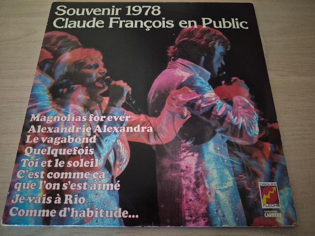 Double disque vinyl 33 tours claude francois, Dubbel-LP, Ophalen of Verzenden, Zo goed als nieuw