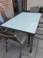 Terrastafel, Tuin en Terras, Tuintafels, Ophalen, Gebruikt, Rechthoekig, Aluminium