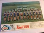 Wielerkaart 1976 team Sanson francesco moser, Verzenden, Zo goed als nieuw