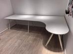 Grote witte hoekbureau Ikea Galant - perfecte staat, Huis en Inrichting, Ophalen, In hoogte verstelbaar, Zo goed als nieuw, Bureau