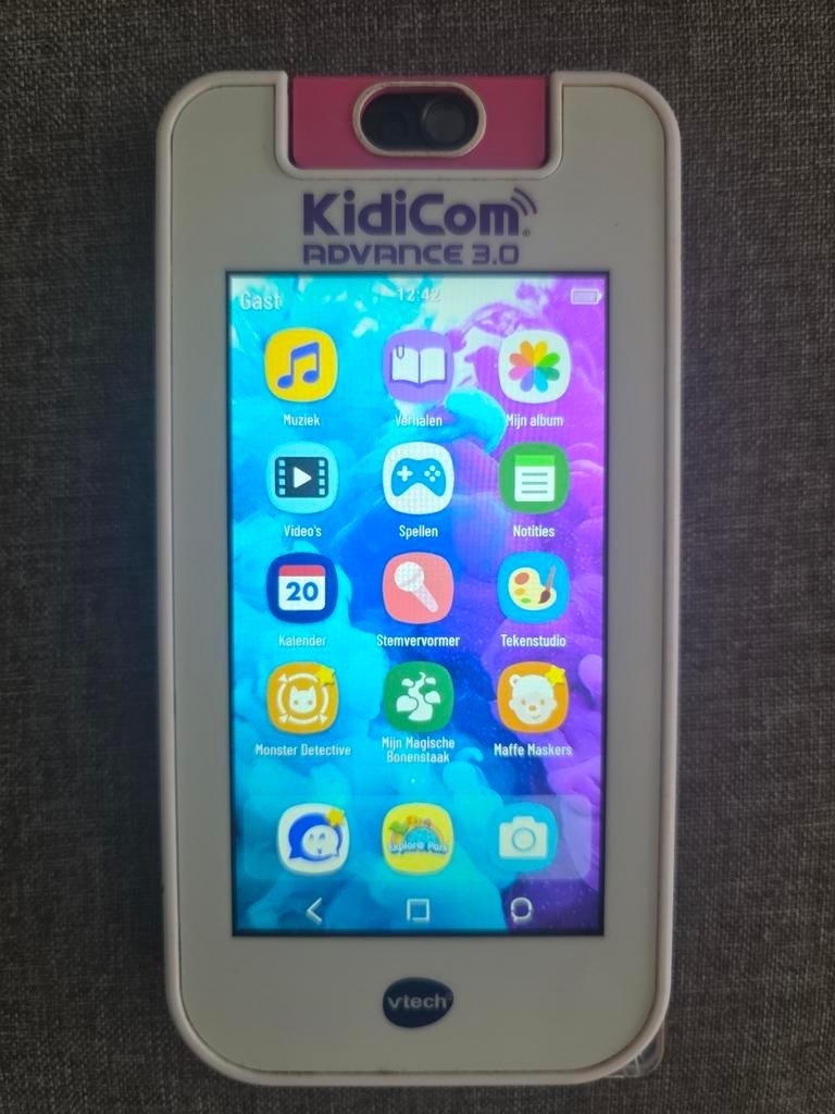 VTech KidiCom Advance 3.0, Ophalen of Verzenden, Gebruikt, Met licht