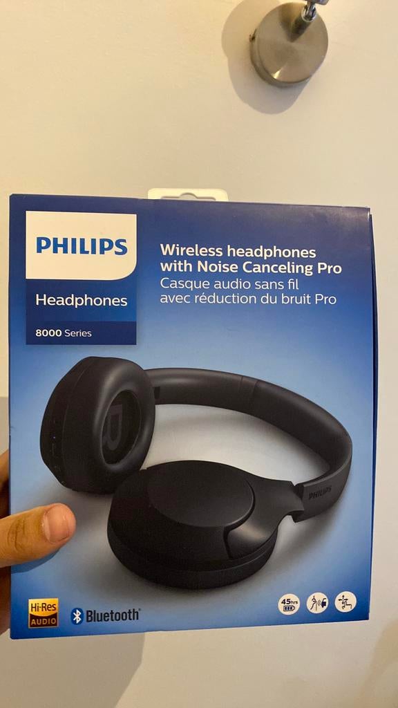 Philips 8000 Series Wireless - Noise Pro - NIEUW, Audio, Tv en Foto, Hoofdtelefoons, Ophalen of Verzenden, Nieuw, Philips, Bluetooth