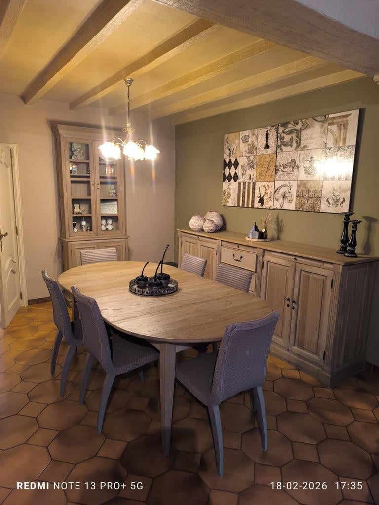 Top Advertentie.   !!!    Eiken eetplaats   !!!, Huis en Inrichting, Ophalen