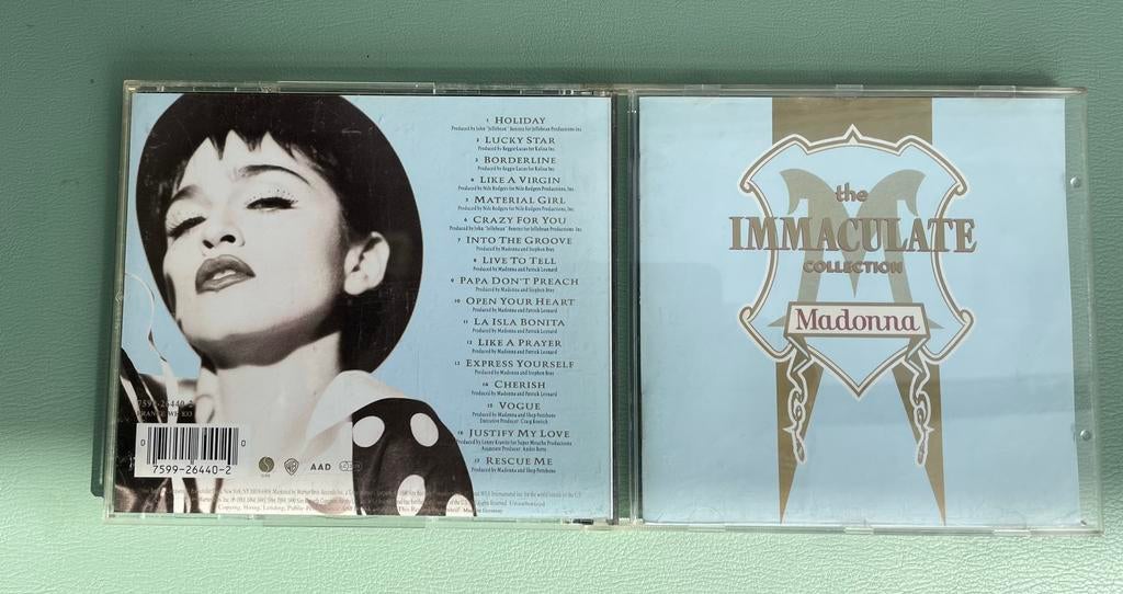 Madonna Immaculate collection, Enlèvement ou Envoi, 1990 - 1999, Utilisé