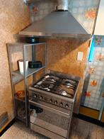 SMEG gasfornuis — 4 branders + oven — Geweldige kans, Elektronische apparatuur, Ophalen, Gebruikt, Warmhoudplaat, 4 kookzones