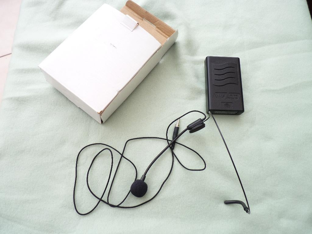 MADONNA MICROFOON + ZENDER, Ophalen of Verzenden, Gebruikt, Zangmicrofoon, Draadloos