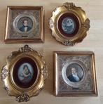Miniatuur Portretjes, Antiek en Kunst, Kunst | Schilderijen | Klassiek, Ophalen of Verzenden
