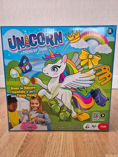 Unicorn dress up game dansende eenhoorn NIEUW, Hobby en Vrije tijd, Gezelschapsspellen | Bordspellen, Nieuw, Ophalen of Verzenden