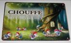 LA CHOUFFE BIER : Bord La Chouffe Meet The Chouffe's, Verzamelen, Biermerken, Verzenden, Nieuw, Reclamebord, Plaat of Schild, Overige merken