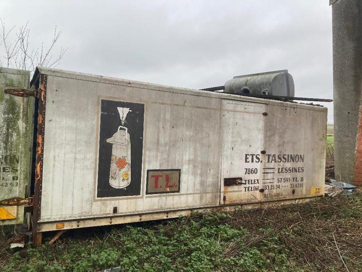 Caisse de camion en alu, Doe-het-zelf en Bouw, Containers, Ophalen