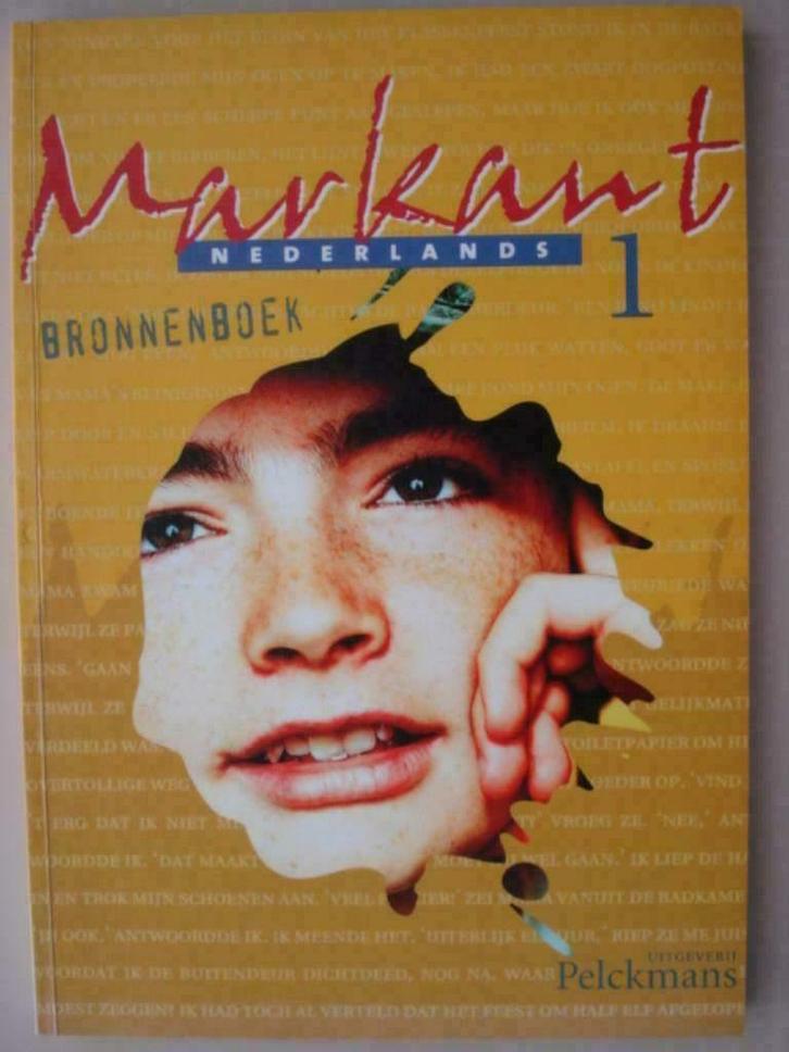 18. Markant 1 Nederlands Bronnenboek Pelckmans 2004, Boeken, Schoolboeken, Zo goed als nieuw, Nederlands, ASO, Verzenden