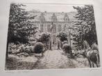 Ets hof veltwijk, Antiek en Kunst, Kunst | Etsen en Gravures, Ophalen
